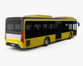 Caetano e-City Gold Bus 2016 3D-Modell Rückansicht