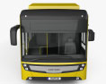 Caetano e-City Gold Autobus 2016 Modello 3D vista frontale
