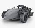 Campagna T-Rex 16S 2013 3Dモデル wire render
