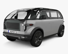 Canoo Lifestyle Vehicle Premium 2022 3D model