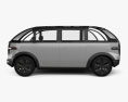 Canoo Lifestyle Vehicle Premium 2024 3D 모델  side view