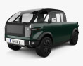 Canoo Pickup 2024 Modello 3D