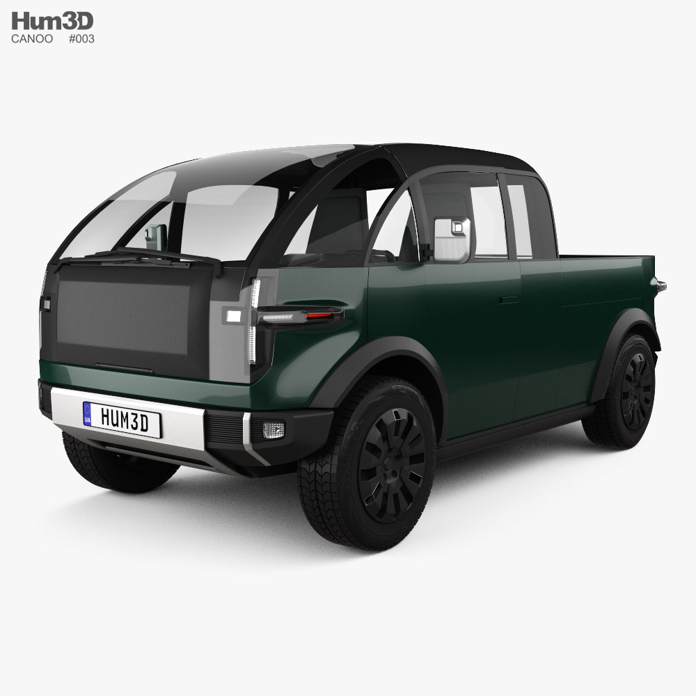 Canoo Pickup 2023 3D model