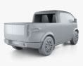 Canoo Pickup 2024 3D 모델 