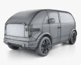 Canoo LDV Cargo Walmart 2024 3Dモデル wire render