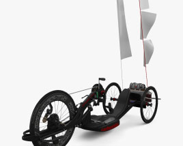 REVOX Carbonbike handcycle 2024 3D model