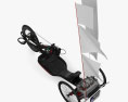 REVOX Carbonbike handcycle 2024 3D-Modell Draufsicht