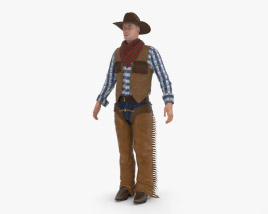 Cowboy Modelo 3D