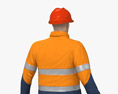 作業員の鉱山安全 3Dモデル