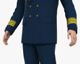 航空飞行员 3D模型