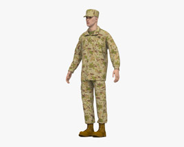 Soldat Modèle 3D