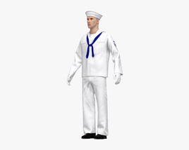 Sailor 3D model