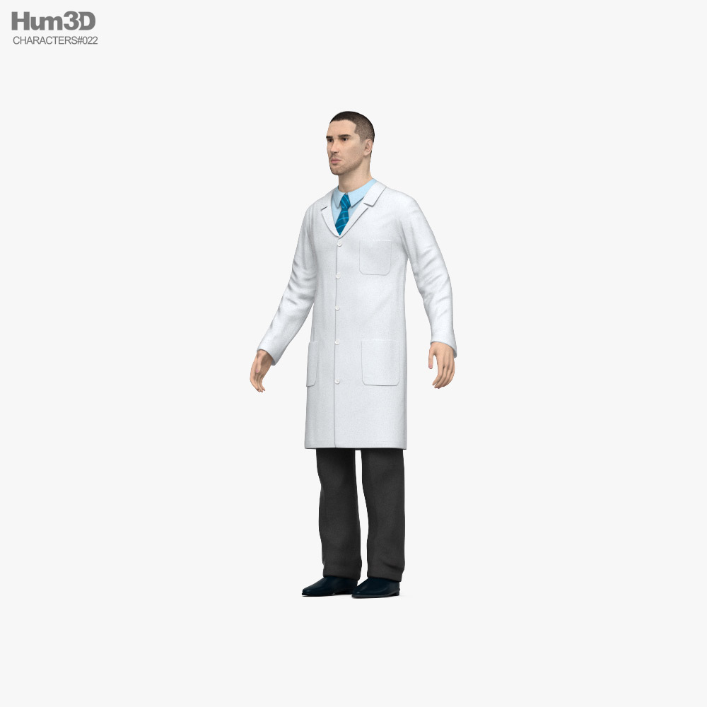 의사 3D 모델 