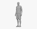 バスケットボール選手 3Dモデル