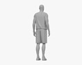 バスケットボール選手 3Dモデル