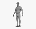 野球選手 3Dモデル