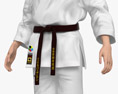 Uniforme di karate Modello 3D