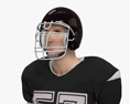 American Football Player 3d model