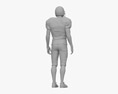 Jugador de fútbol americano Modelo 3D
