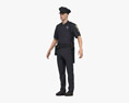 警察官 3Dモデル