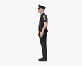 警务人员 3D模型