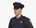 Police Officer 3d model