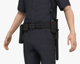 Agent de police Modèle 3d