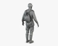 Радянський солдат Другої світової війни 3D модель