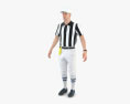 American Football Referee 3d model