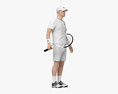 Tennis Player 3d model