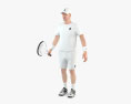 Jugador de tenis Modelo 3D