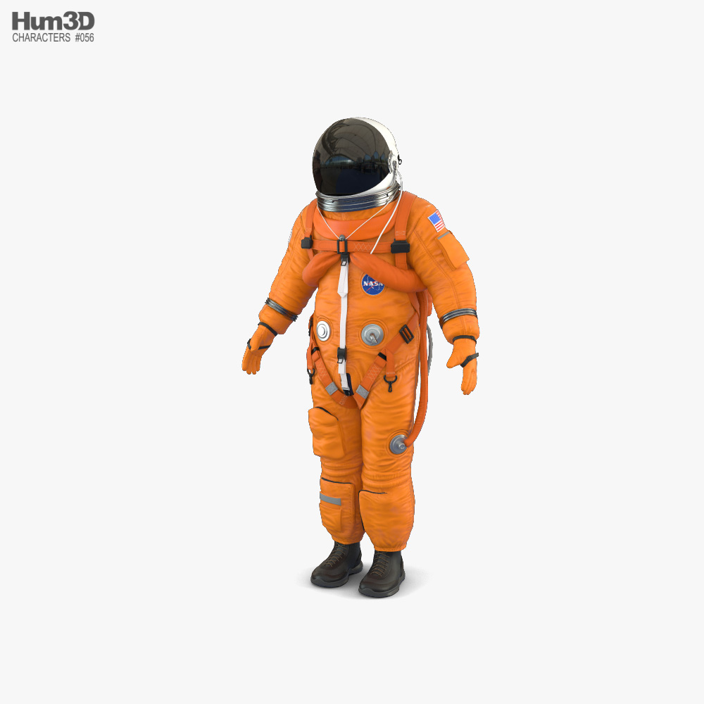 Space Suit NASA ACES 3D model