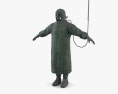 Захисний костюм ліквідатора Чорнобильської катастрофи 3D модель