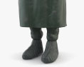 Захисний костюм ліквідатора Чорнобильської катастрофи 3D модель