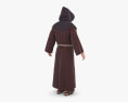 Католический монах 3D модель