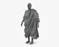 고대 로마 인 3D 모델 