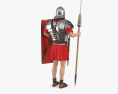 Римский солдат 3D модель