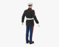 US Marine Corps Soldier 3d model