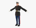 Солдат морской пехоты США 3D модель