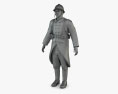 兵士 WWI フランス 3Dモデル