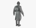 Soldier WWI France 3d model