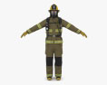 Firefighter US 3d model