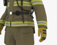 Firefighter US 3d model