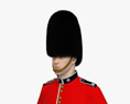 Garde royale britannique Modèle 3d