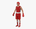 Boxer Athlete 3d model