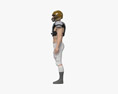 American Football Protective Clothing 3D модель