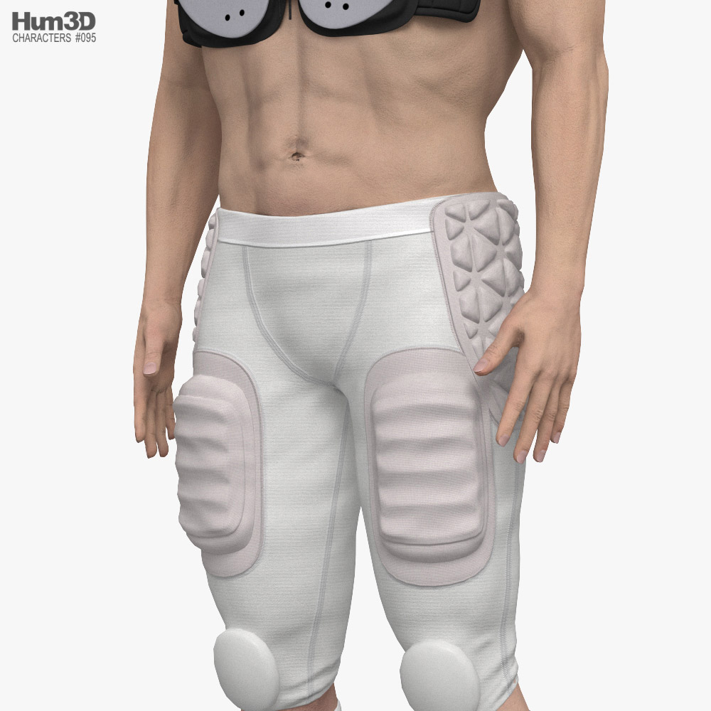 Football Player Pants 3D model