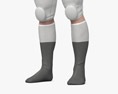 American Football Protective Clothing 3D 모델 