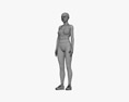 Fitness Woman 3D 모델 