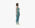 Fitness Woman 3d model